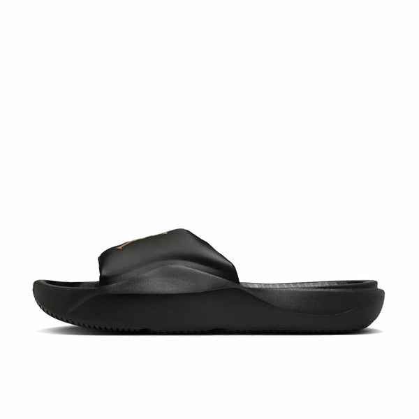 CHANCLAS JORDAN FRANCHISE BLACK METALLIC GOLD