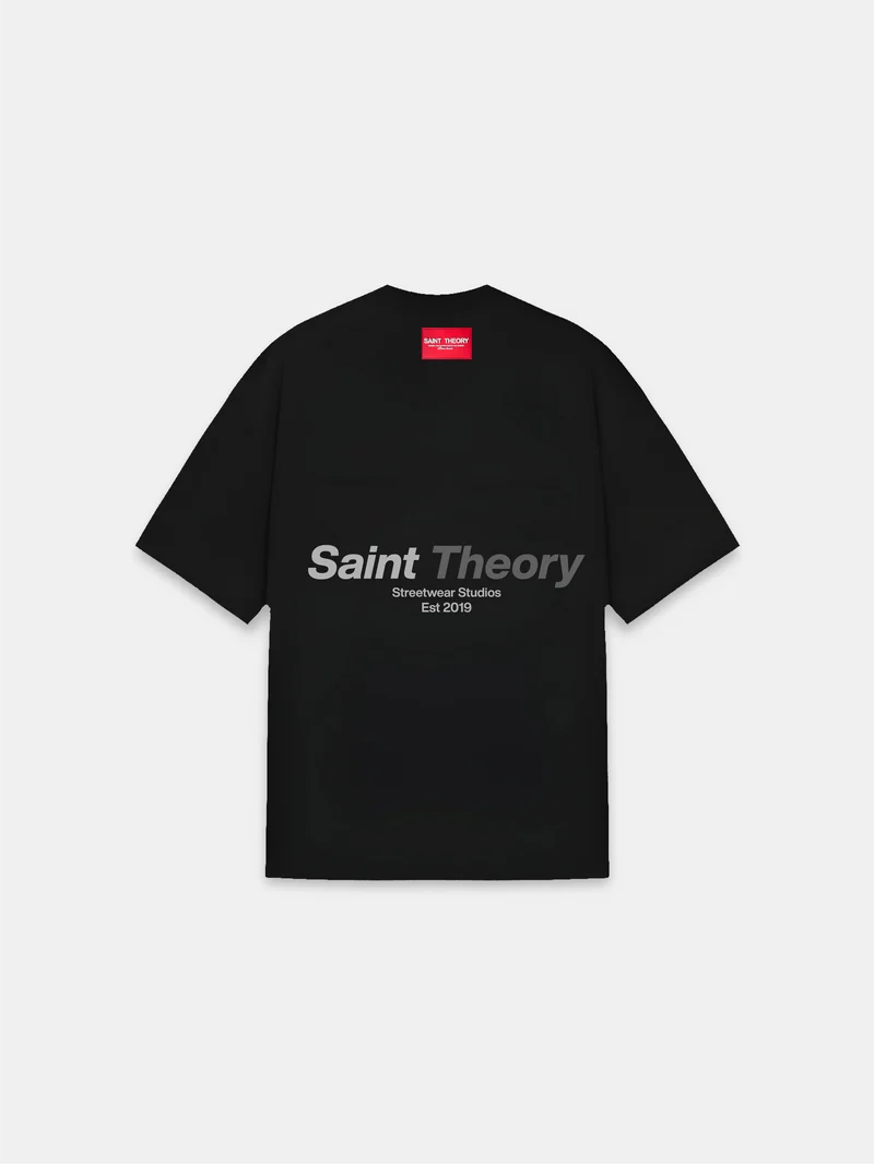 CAMISETA SAINT THEORY HILOS DIVINOS ZERO BLACK