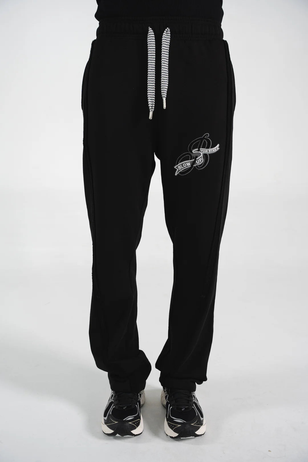JOGGER BLOW UP TIDE BLACK SD31-1100