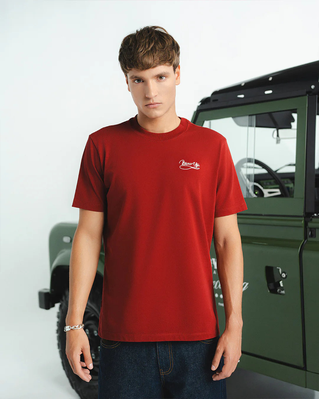 CAMISETA BLOW UP LASSO REGULAR FIT RED WINE