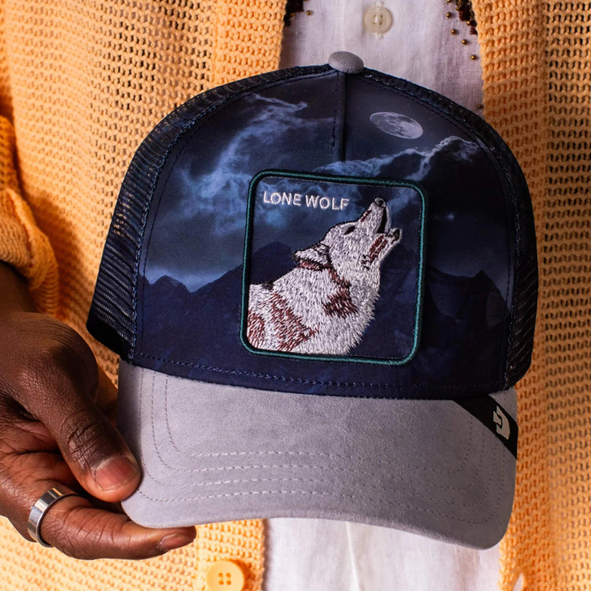 GORRA GOORIN BROS 101-2696-GLO01 WOLF IN THE ELEMENT