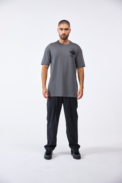 CAMISETA CLEMONT TELESMA GRIS OSCURO