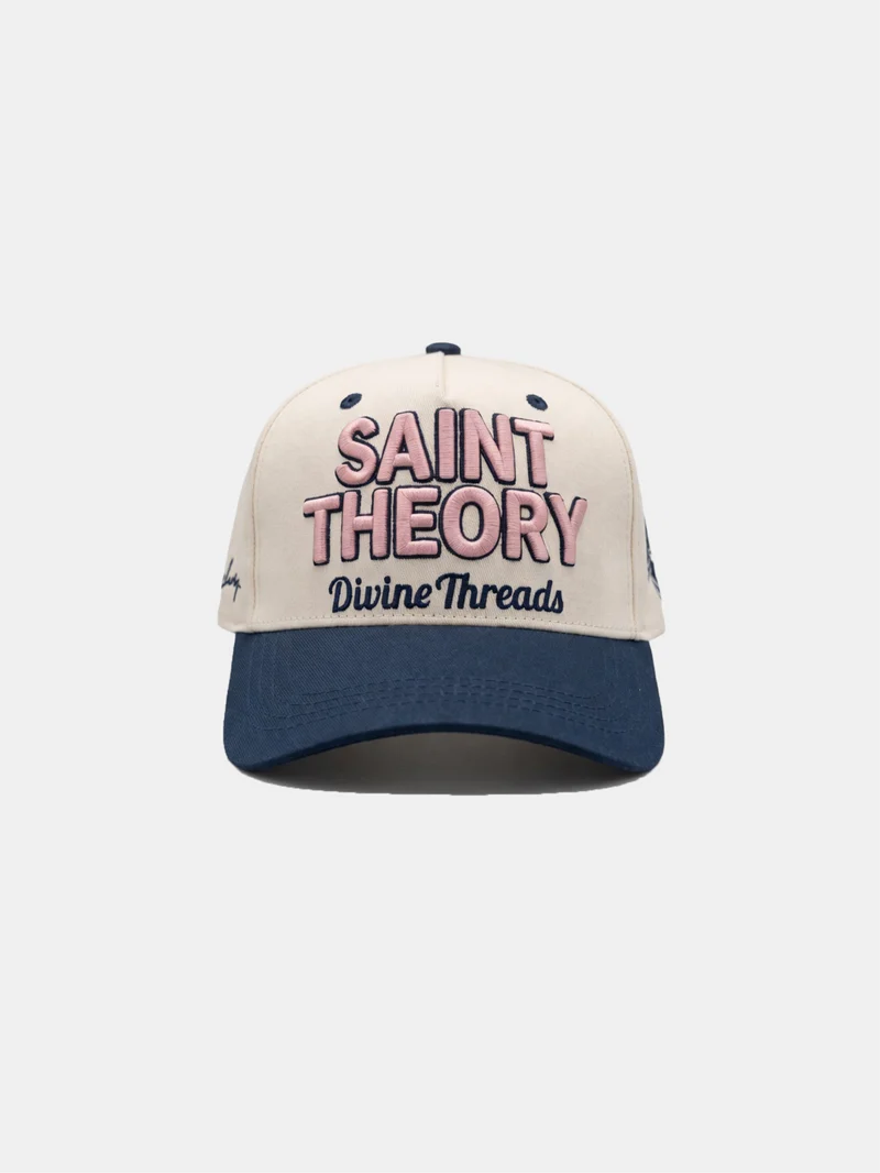 GORRA SAINT THEORY DIVINE THREDS CREAM BLUE R