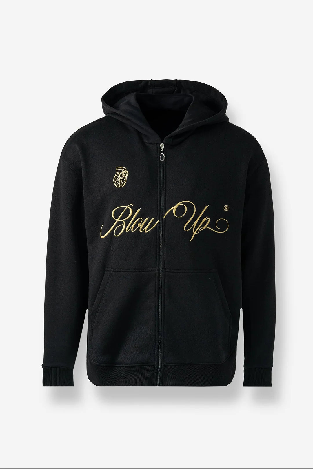 BUZO BLOW UP BLACK HOODIE B45-1100