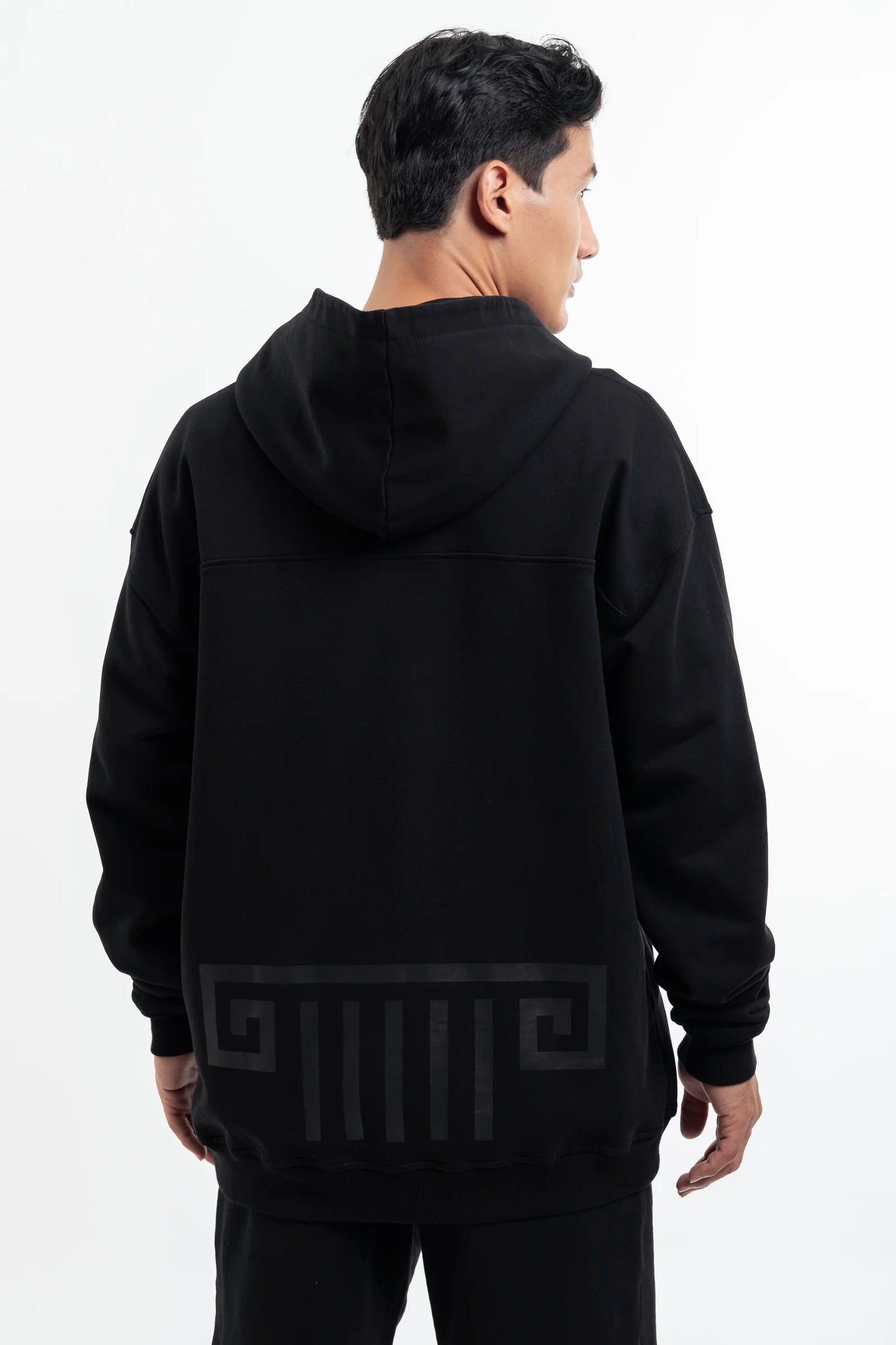 HOODIE ARTDIST CAOBA BLACK ZIP