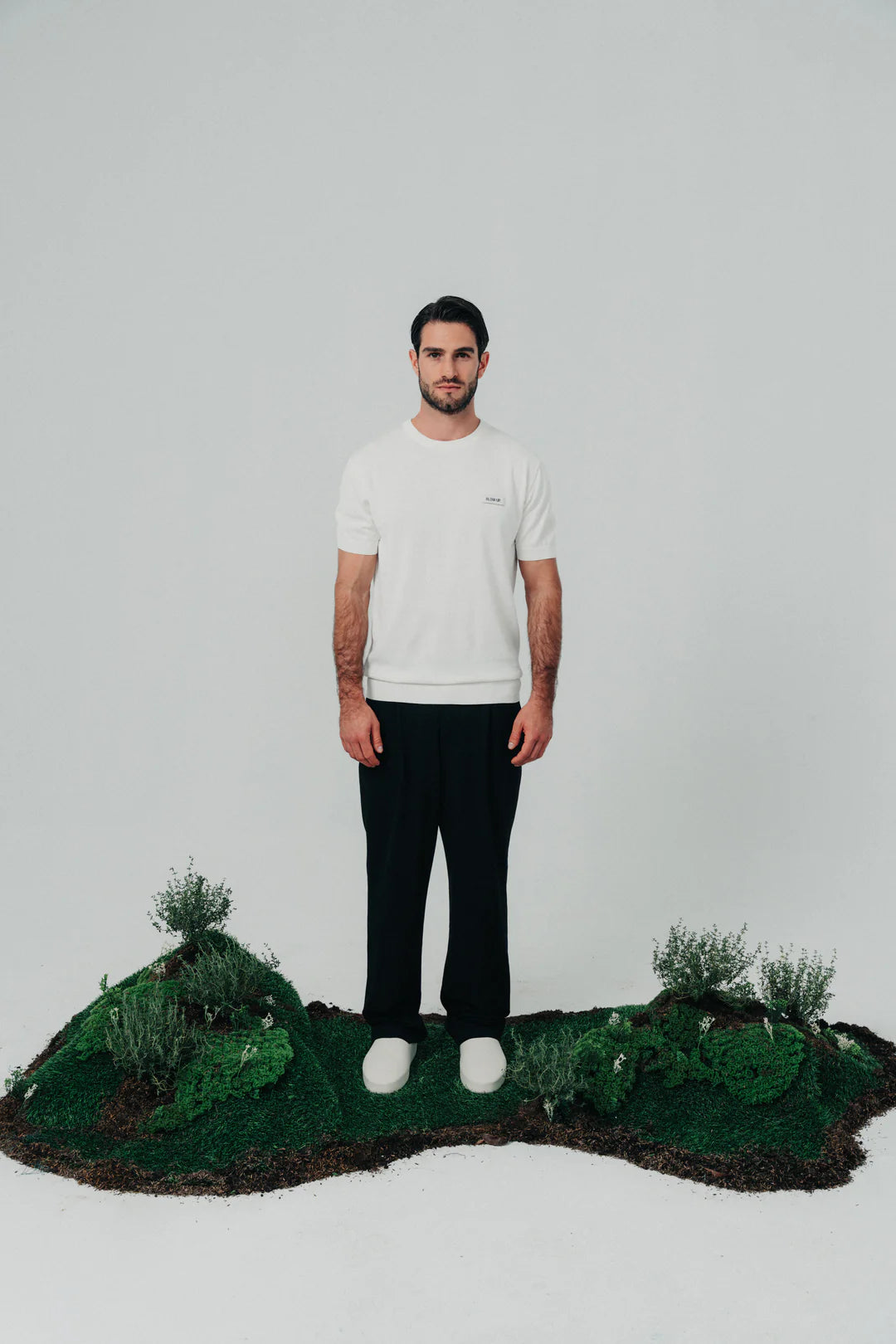 CAMISETA BLOW UP IVORY KNITTED CT1-1010