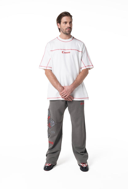 CAMISETA CLEMONT OVERSIZED RITORNO CREAM