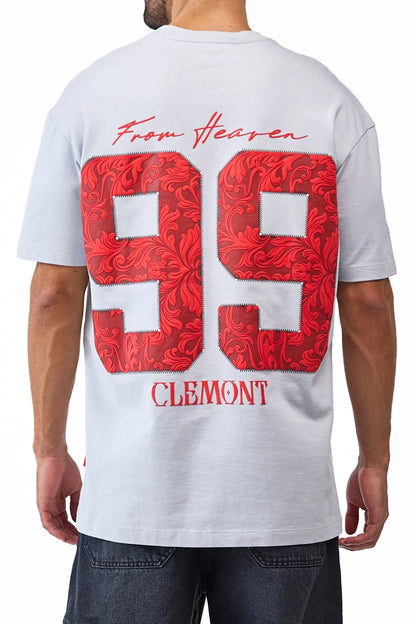 CAMISETA CLEMONT OMISSIONE GRIS