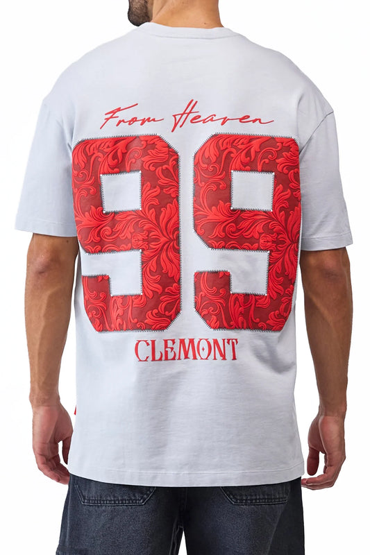 CAMISETA CLEMONT OMISSIONE GRIS
