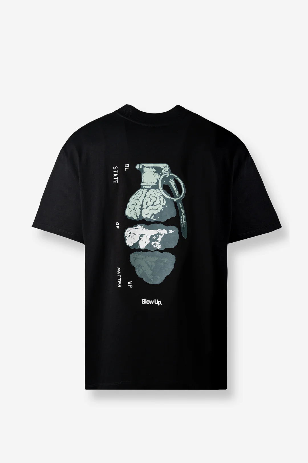CAMISETA BLOW UP  BLACK REGULAR CR34-1100