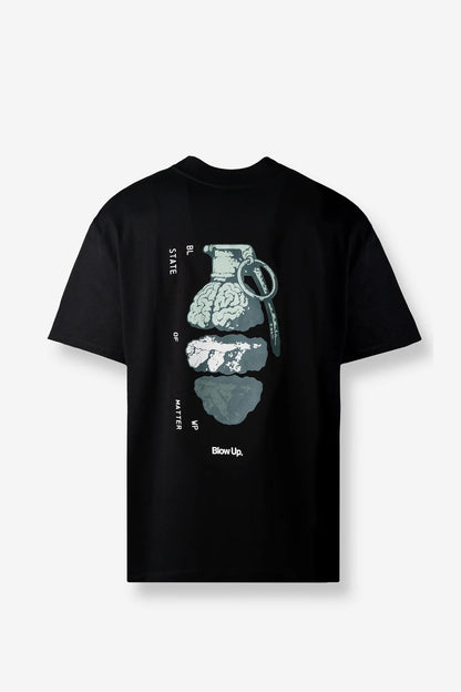CAMISETA BLOW UP  BLACK REGULAR CR34-1100