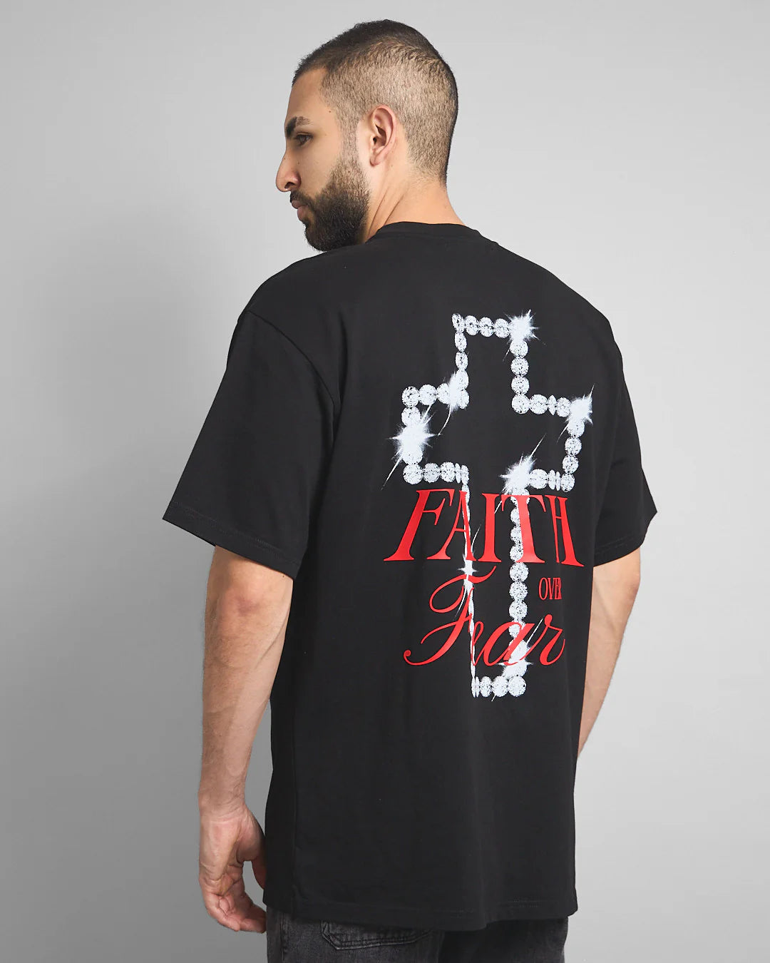 CAMISETA SABO COUTURE MERCY NEGRA CRUZ