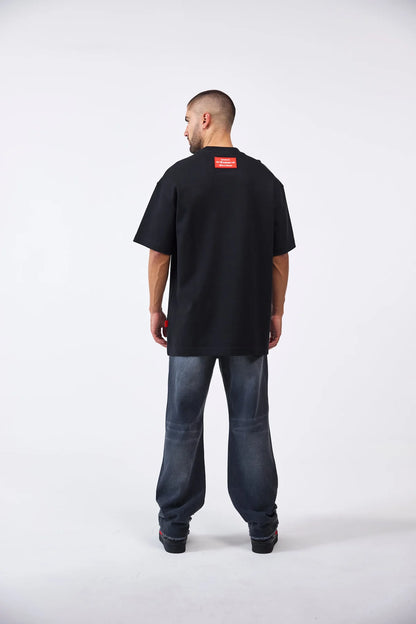 CAMISETA CLEMONT OVERSIZED METAMORFOSI NEGRO