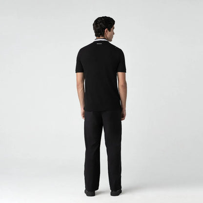 CAMISETA POLO MONASTERY DUDLEY BLACK