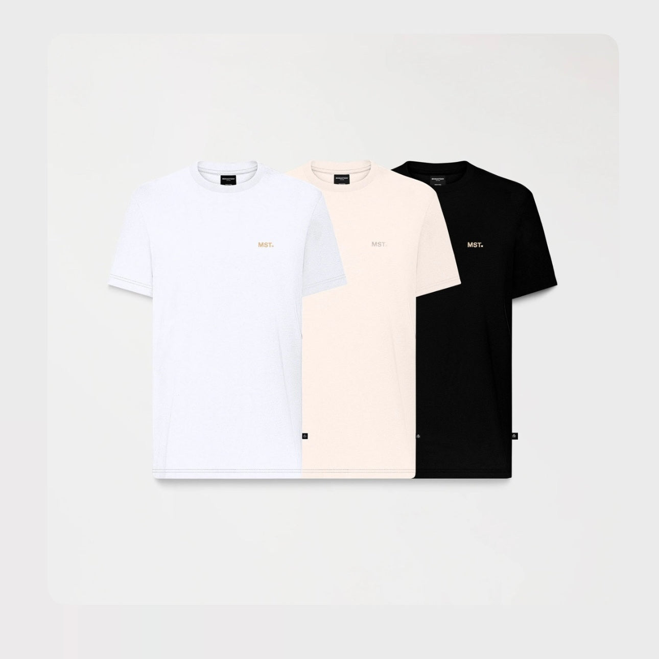 3 PACK MONASTERY NEPTUNE BLACK WHITE SAND