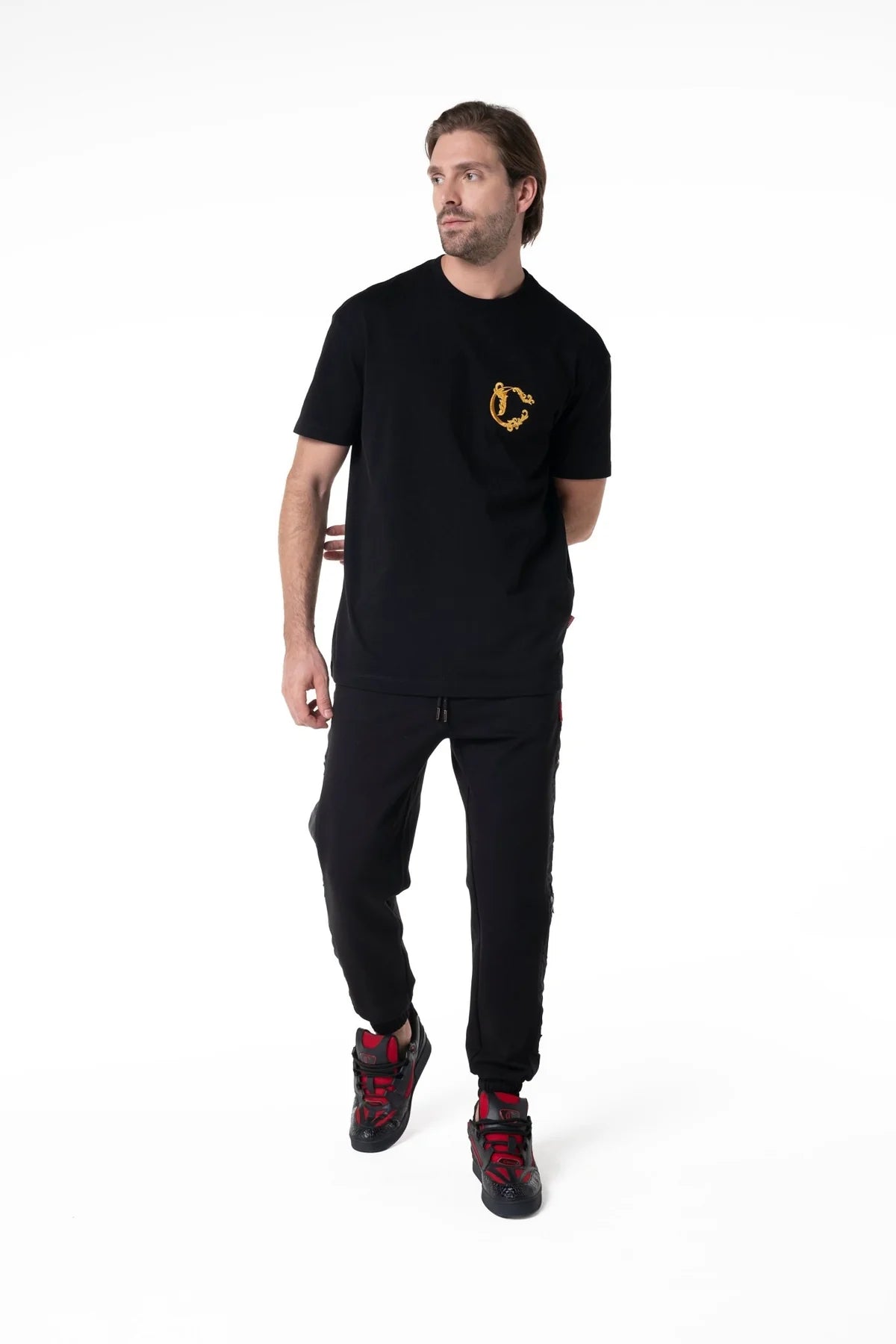 CAMISETA CLEMONT ANCORAGGIO BLACK