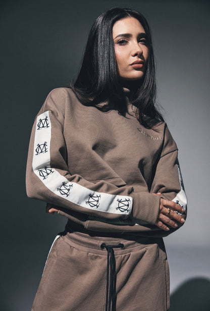 HOODIE CLEMONT PIOMBO TAUPE