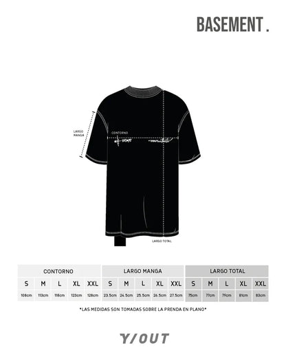 CAMISETA Y/OUT MEDITATE T SHIRT