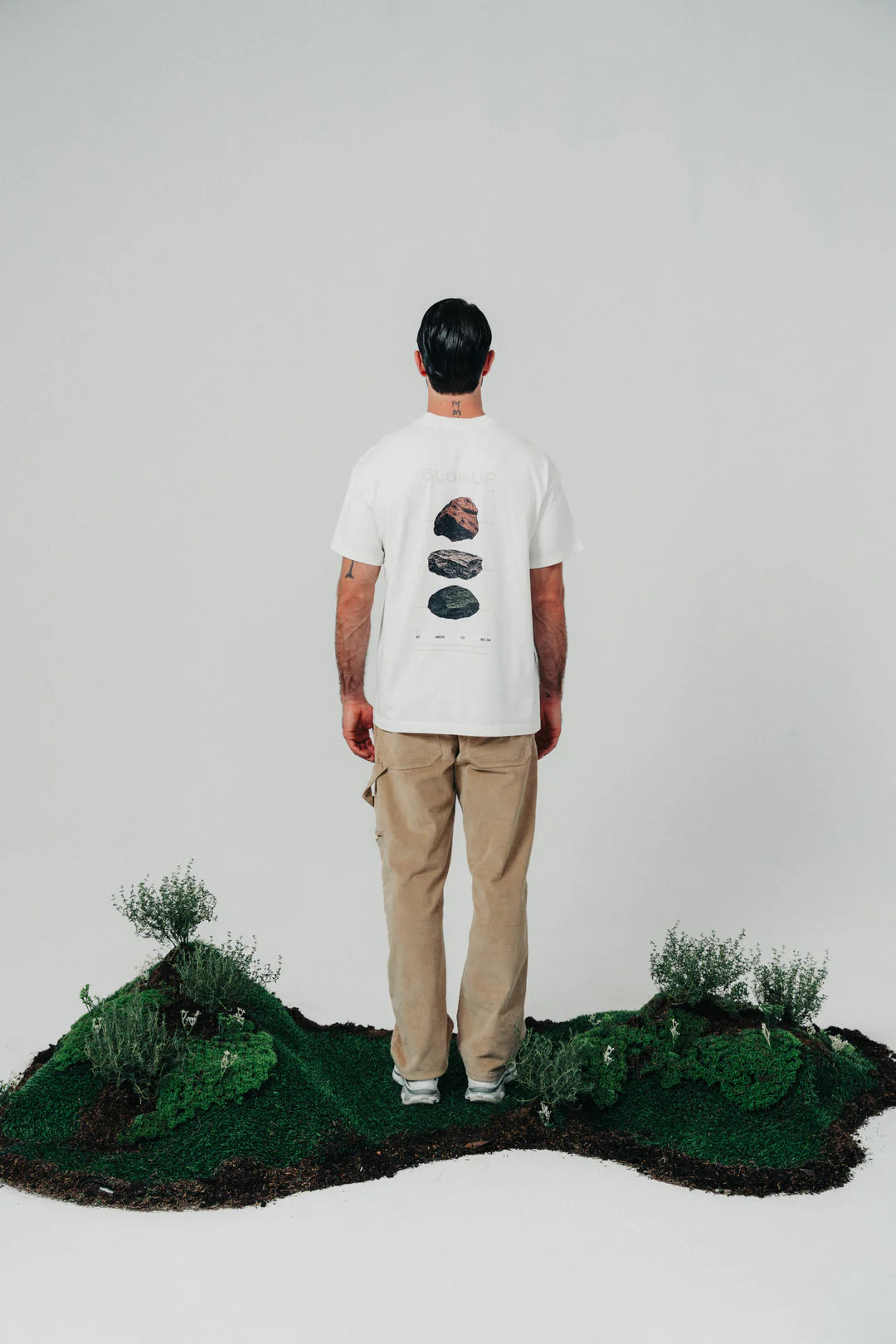 CAMISETA BLOW UP IVORY REGULAR CR36-1010