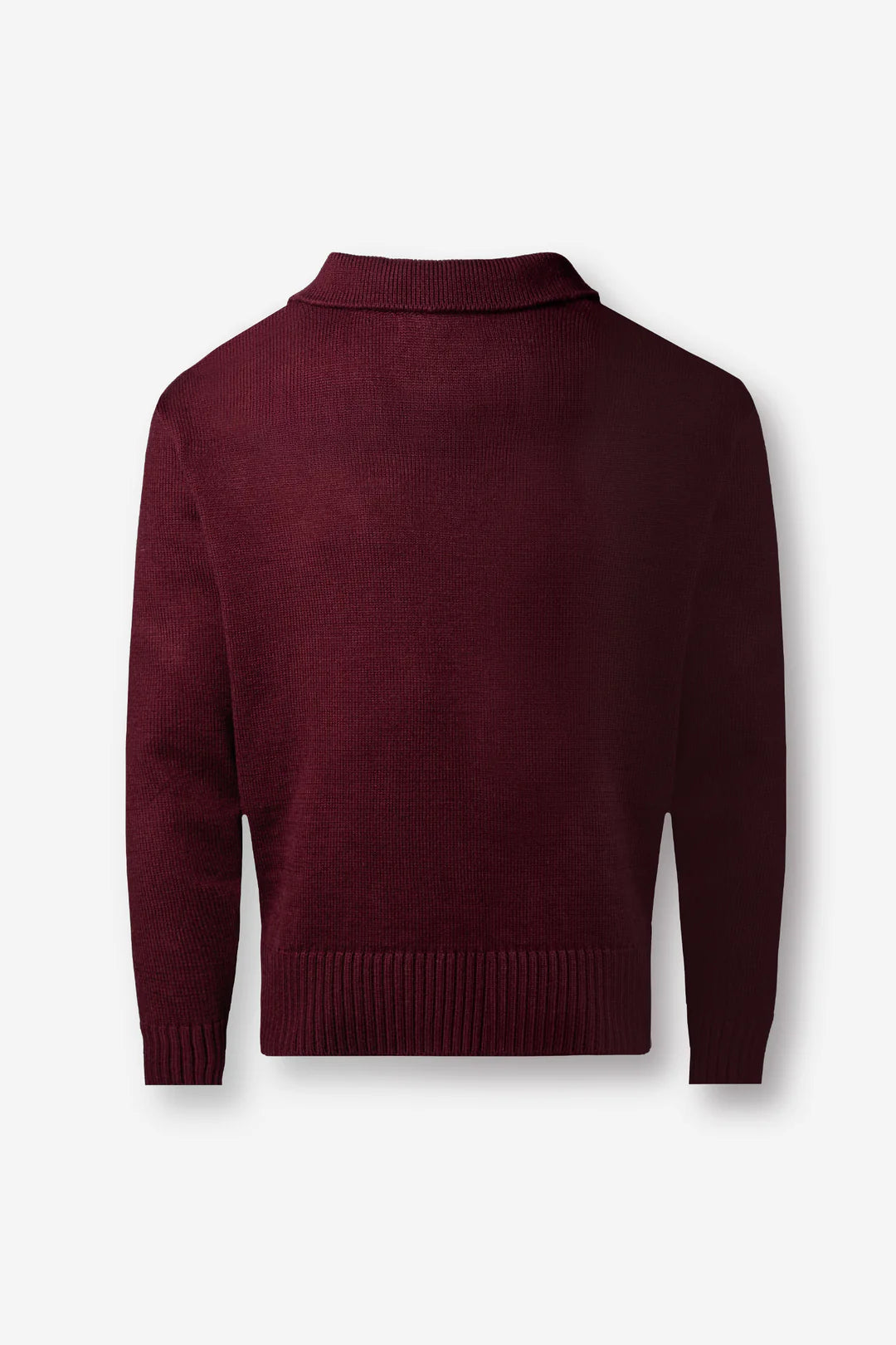 BUZO POLO BLOW UP KNITTED RED WINE ST3-3003