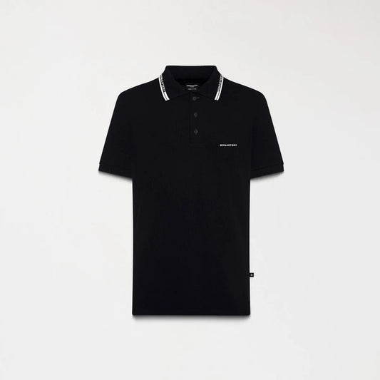 CAMISETA POLO MONASTERY DUDLEY BLACK