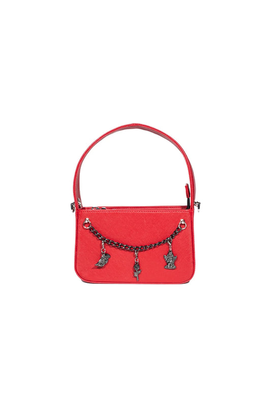 BOLSO CLEMONT MESSENGER CLAUSTRO ROJO