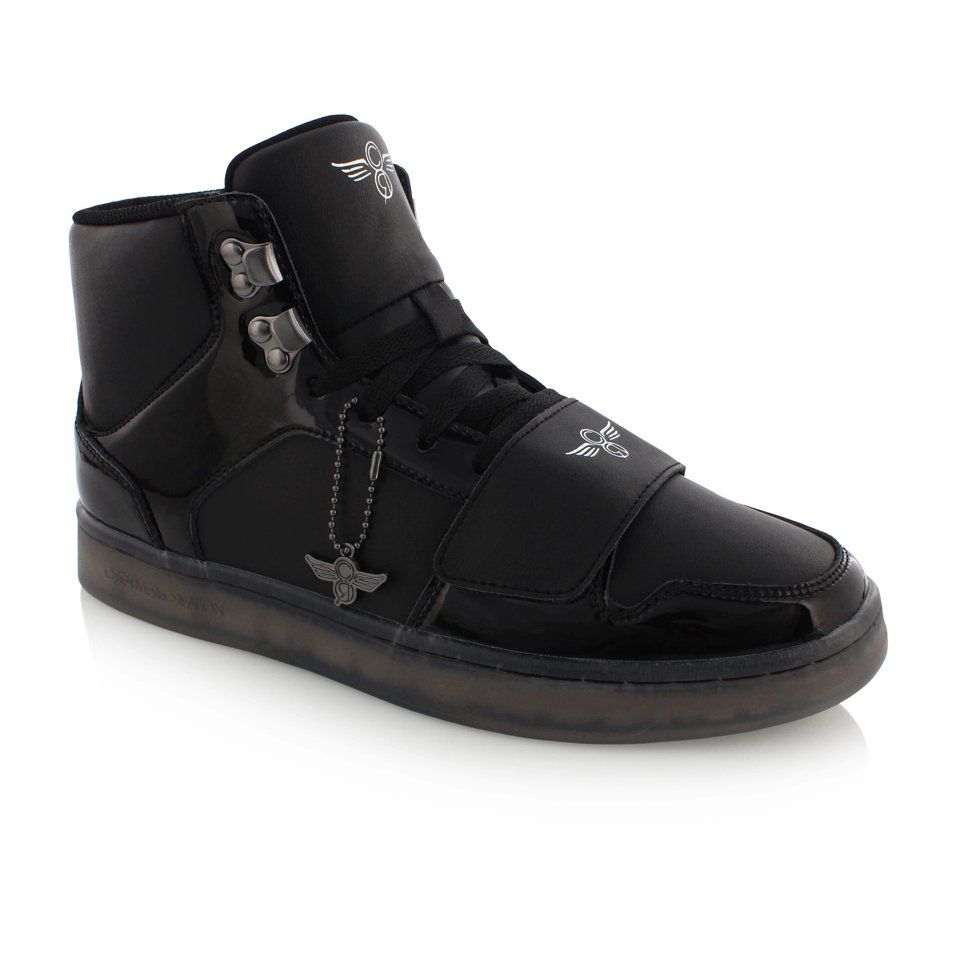 BOTAS CREATIVE CESARIO HI NEGRO CHAROL