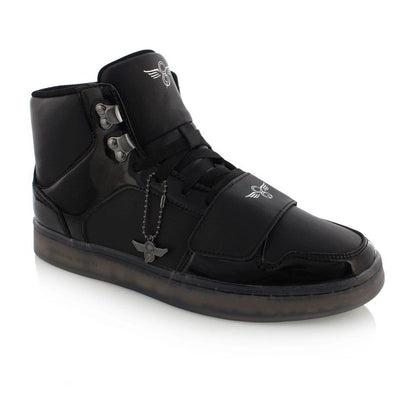 BOTAS CREATIVE CESARIO HI NEGRO CHAROL