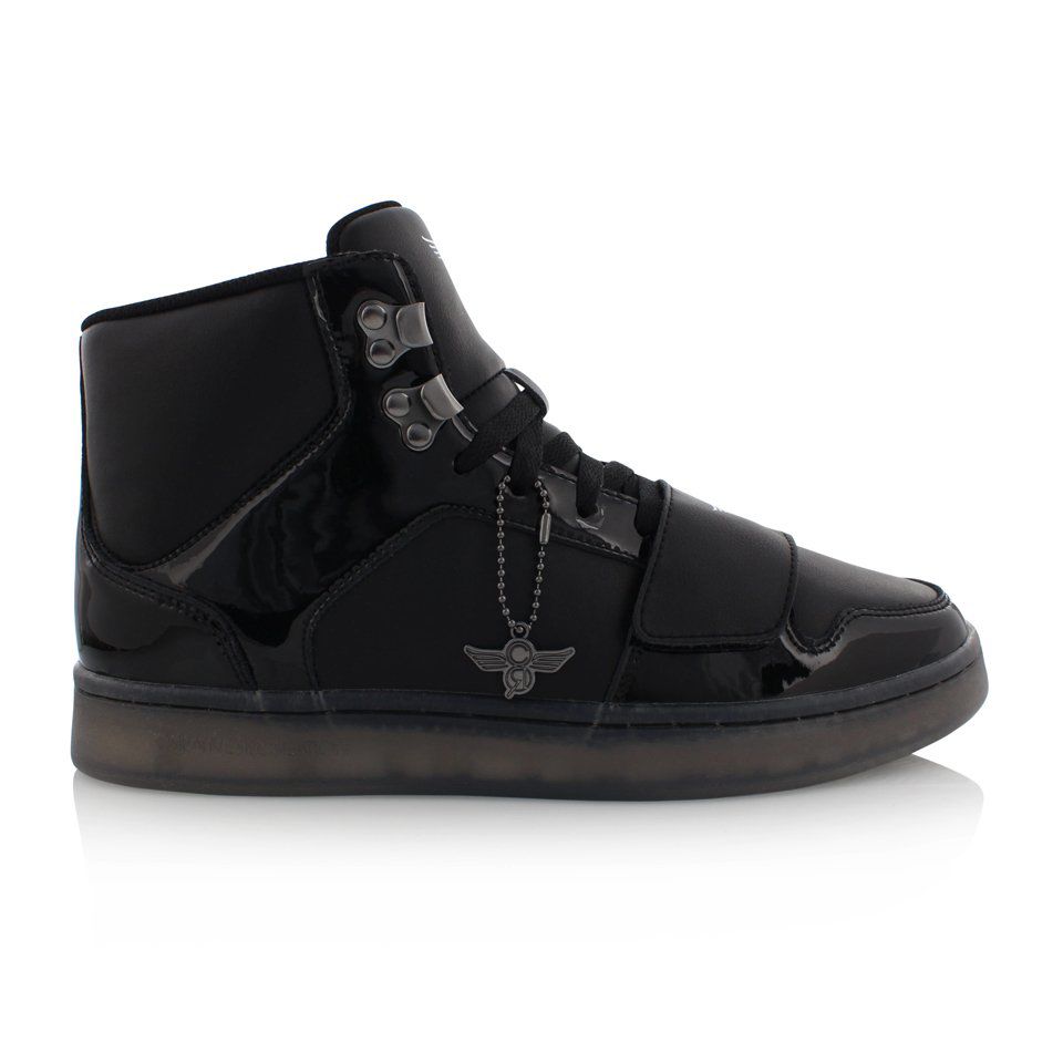 BOTAS CREATIVE CESARIO HI NEGRO CHAROL