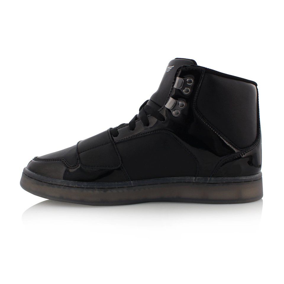 BOTAS CREATIVE CESARIO HI NEGRO CHAROL