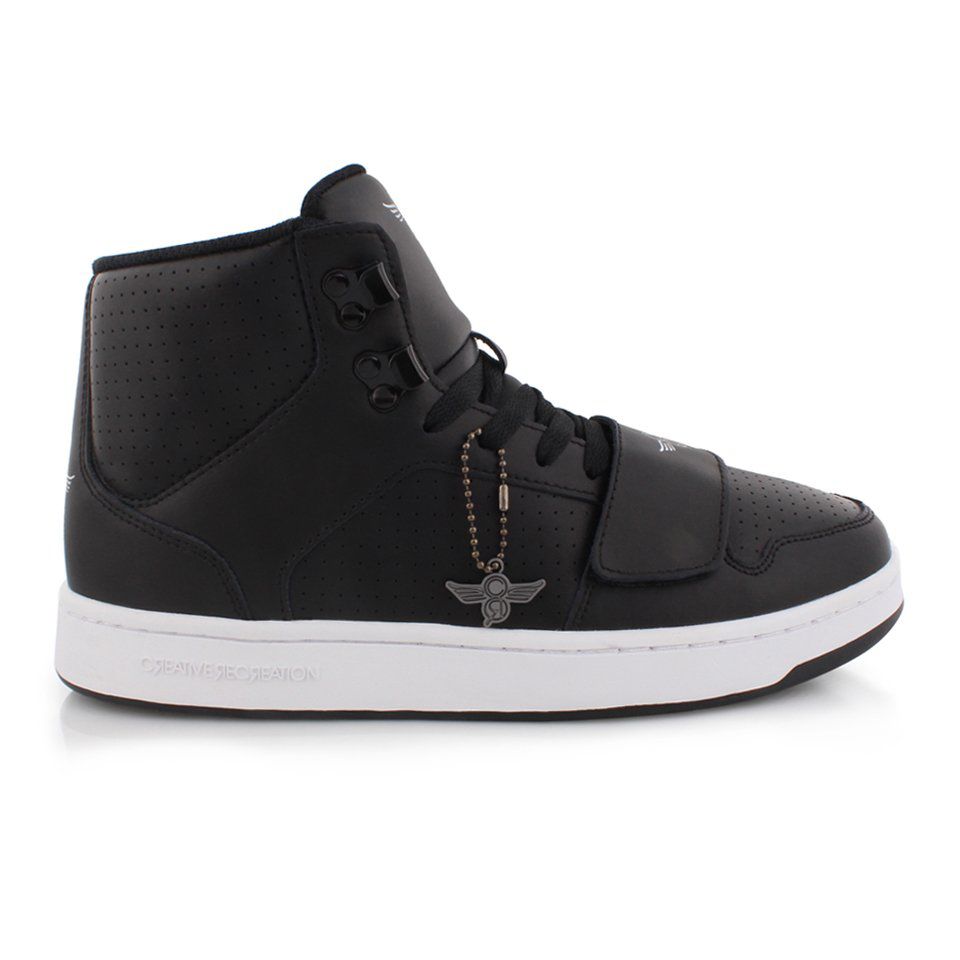 BOTAS CREATIVE CESARIO HI NEGRO BLANCO
