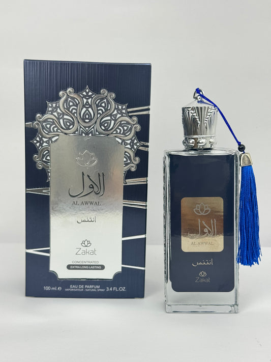PERFUME ZAKAT AL AWWAL INTENSE DARK BLUE 3,4 OX HOMBRE
