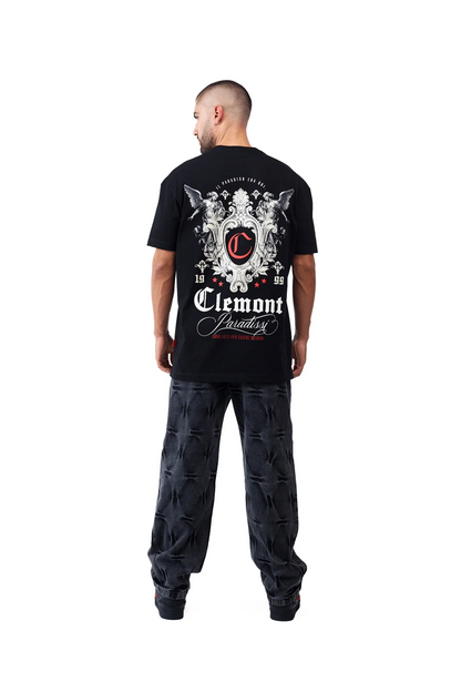 CAMISETA CLEMONT EUFORIA NEGRO