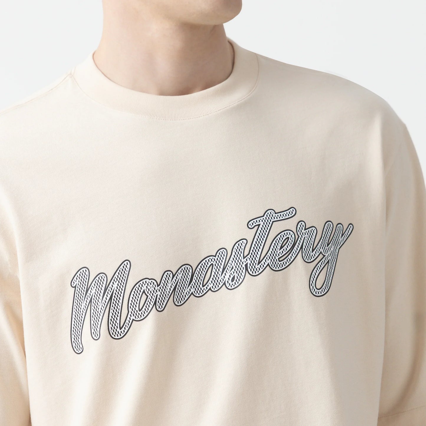 CAMISETA OVERSIZED MONASTERY SMOKY SAND