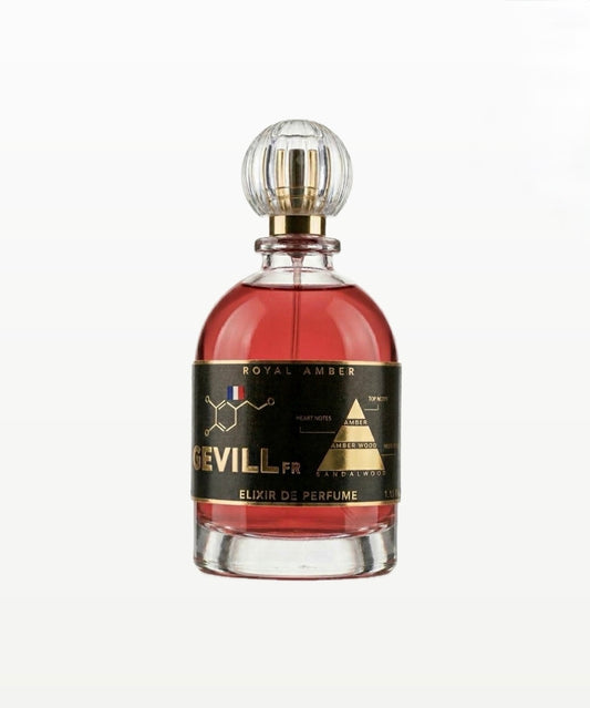 PERFUME GEVILL FRANCE ROYAL AMBER ELIXIR DE PERFUME 3,4 O UNISEX