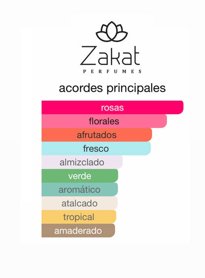 PERFUME ZAKAT Z12 3,4 OZ DAMA