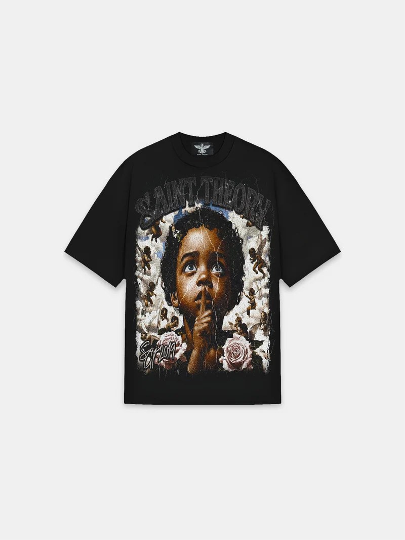 CAMISETA SAINT THEORY REVELION FAITHLESS BLACK