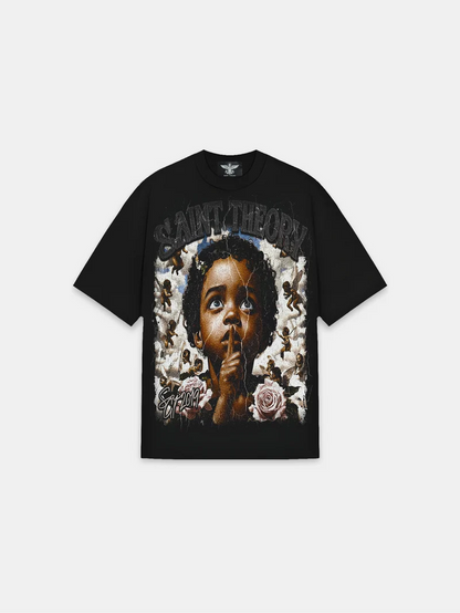 CAMISETA SAINT THEORY REVELION FAITHLESS BLACK