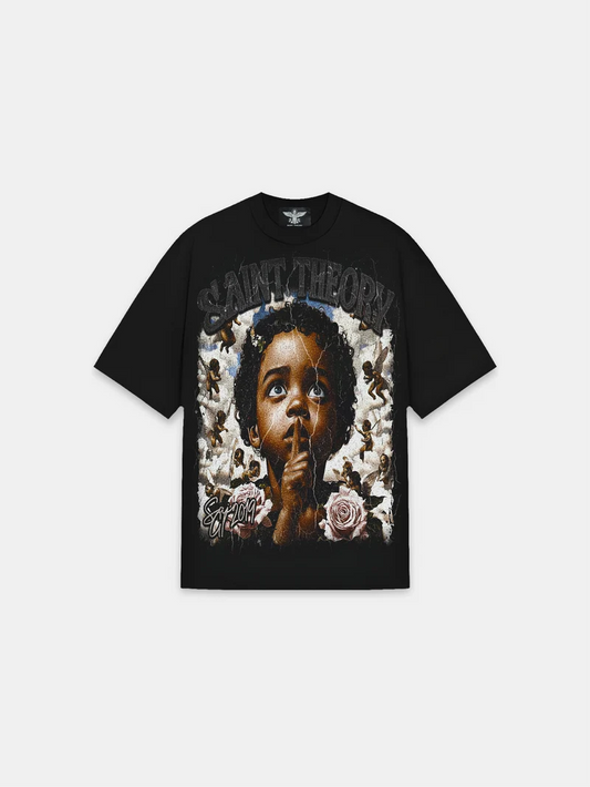 CAMISETA SAINT THEORY REVELION FAITHLESS BLACK
