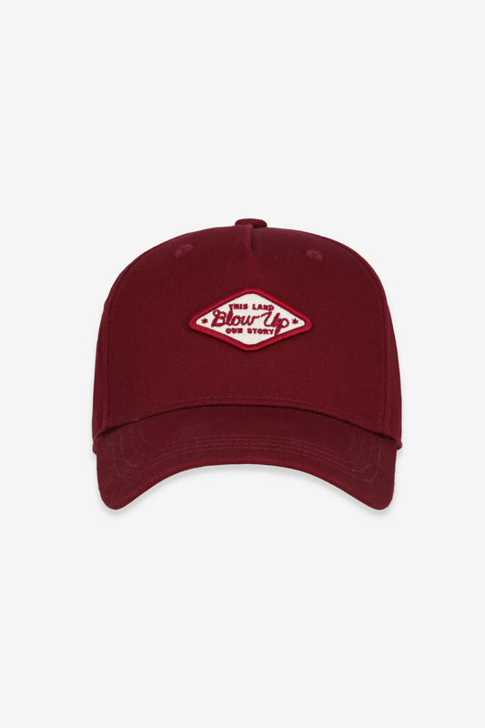 GORRA BLOW UP OUR STORY RED WINE