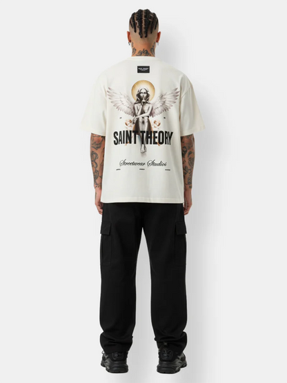 CAMISETA SAINT THEORY EVANGELIUM SECRET VERSE ELYRA SACRED WHITE
