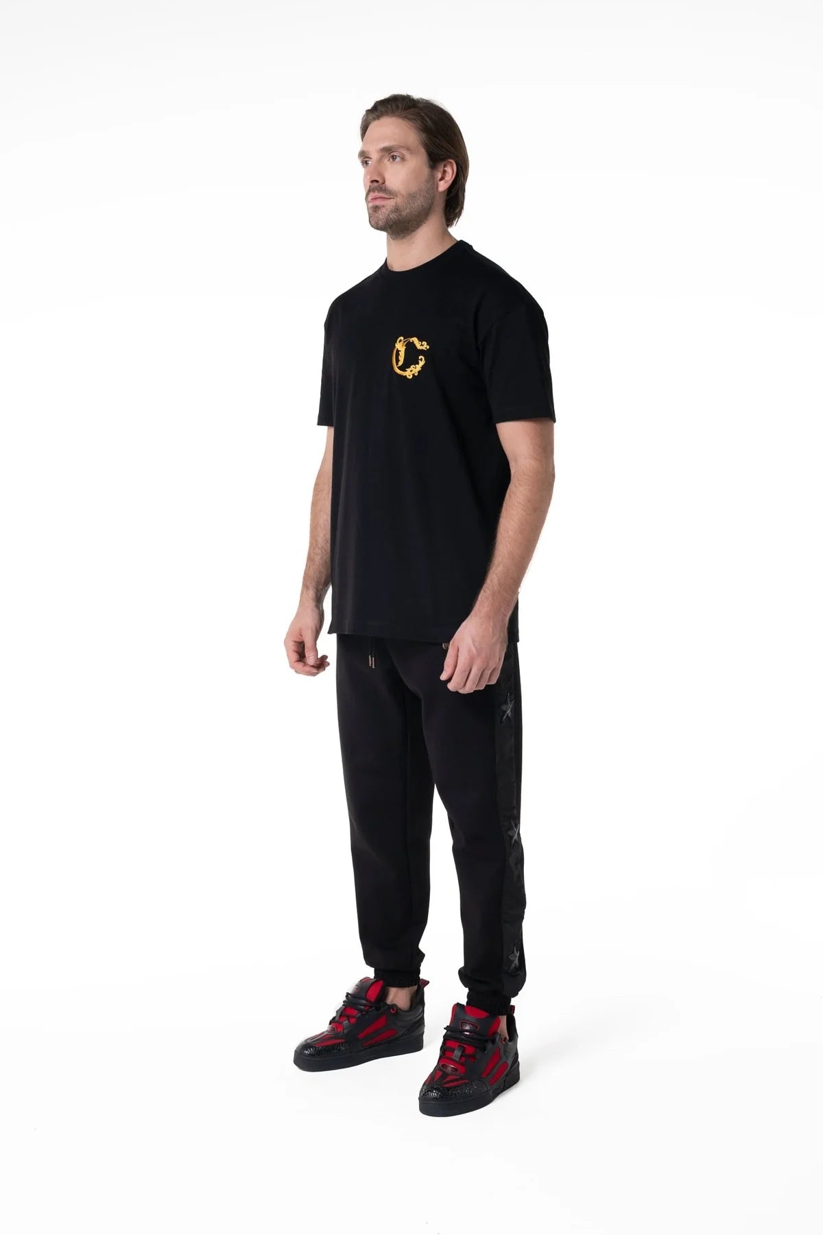 CAMISETA CLEMONT ANCORAGGIO BLACK