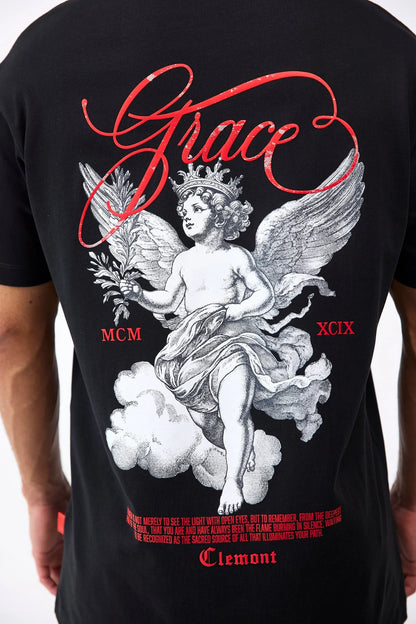 CAMISETA CLEMONT LIBERTA NEGRO