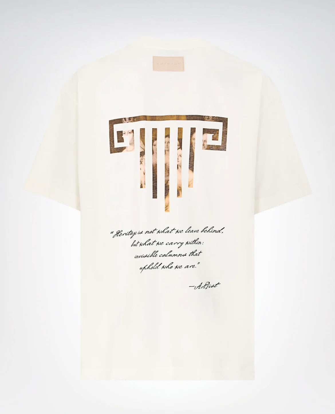 CAMISETA ARTDIST VERSE IVORY