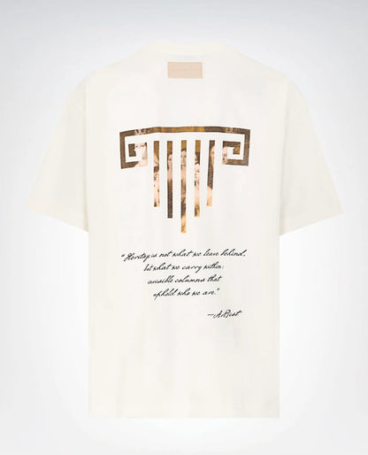 CAMISETA ARTDIST VERSE IVORY