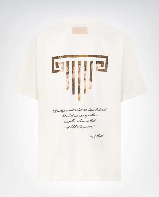CAMISETA ARTDIST VERSE IVORY