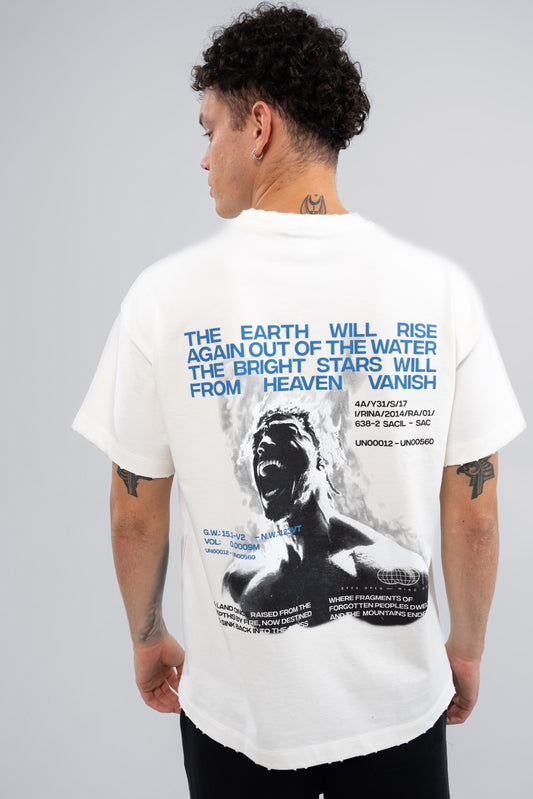 CAMISETA BLOW UP CR17-1010 IVORY
