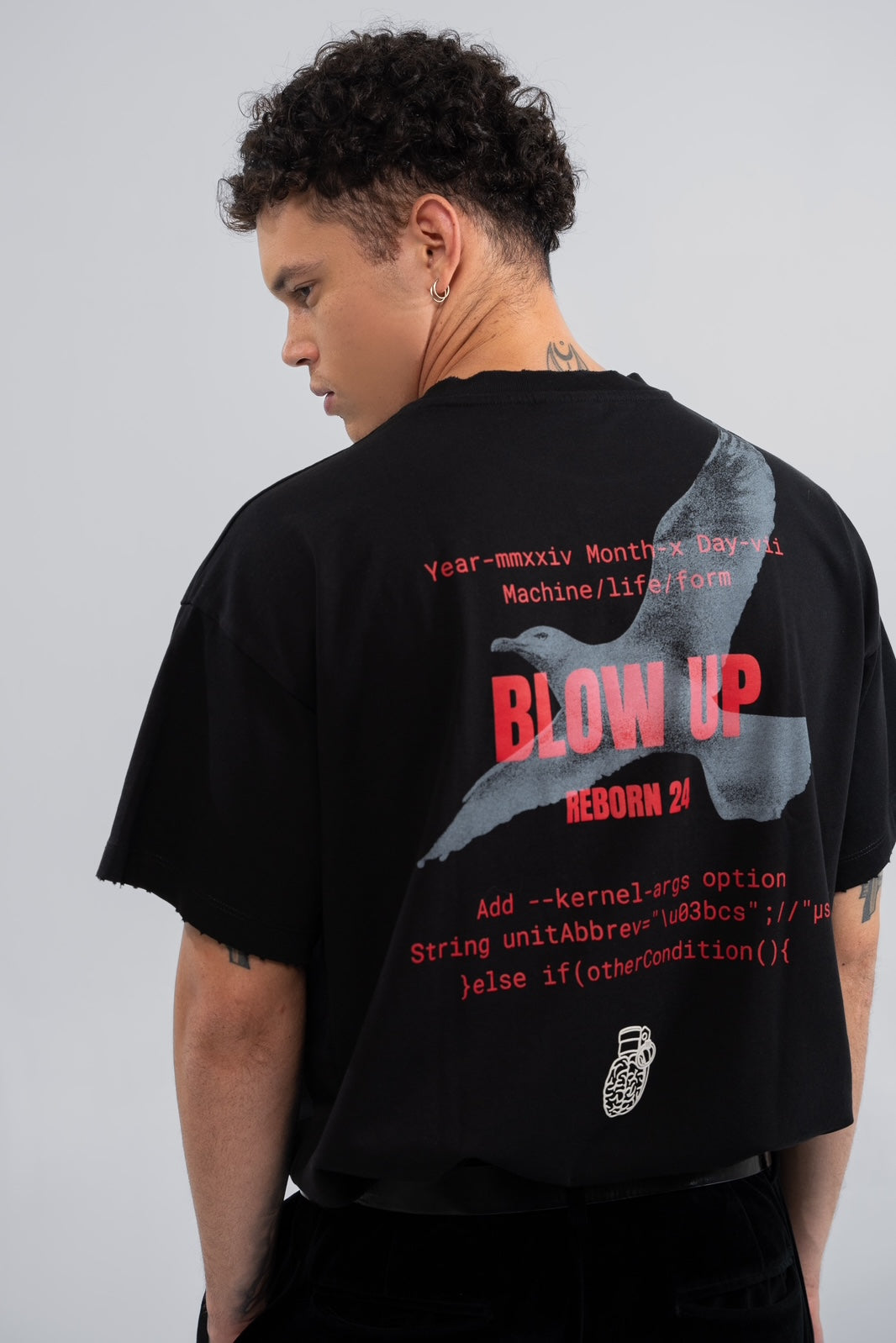 CAMISETA BLOW UP CR18-1100 BLACK