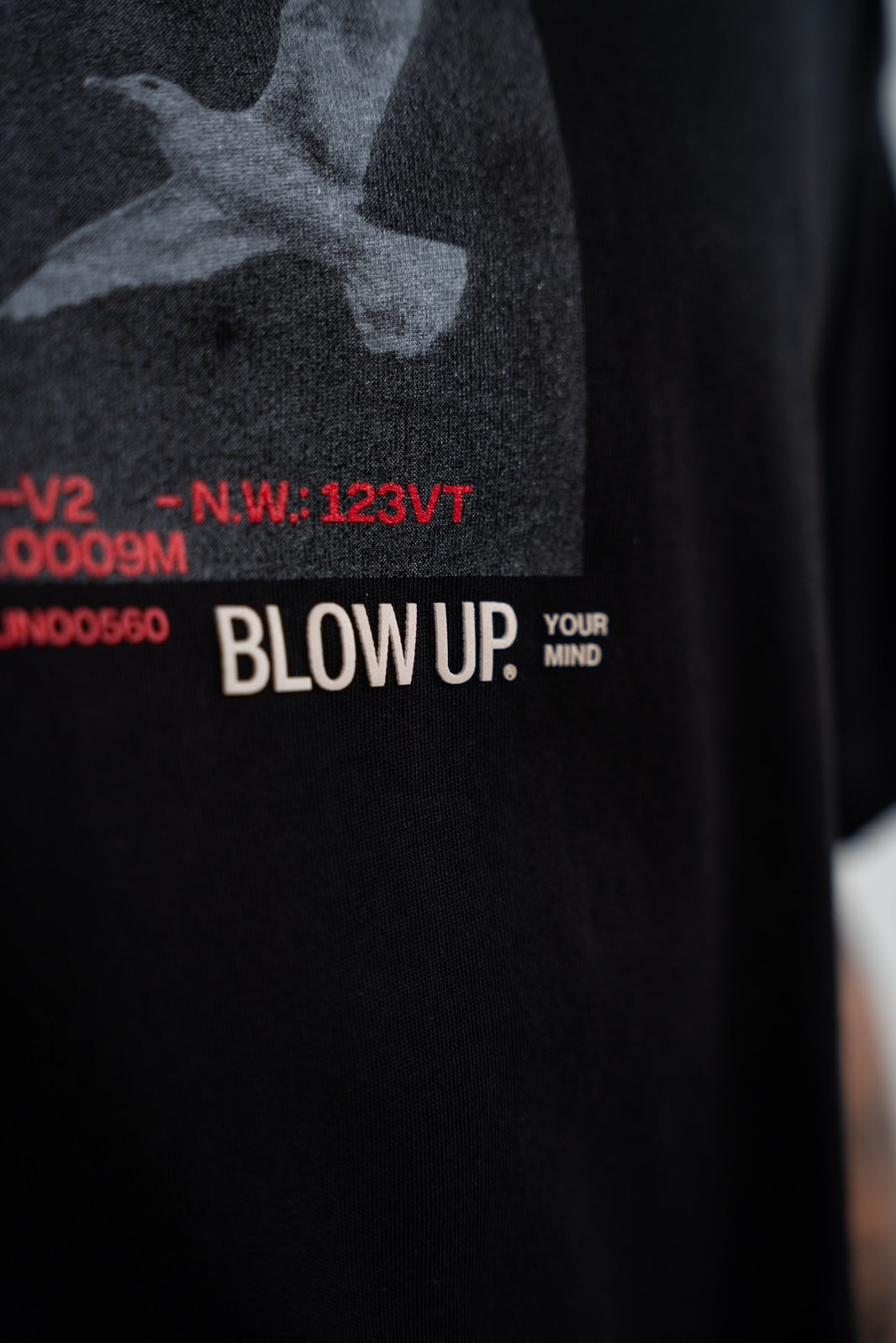 CAMISETA BLOW UP CR18-1100 BLACK