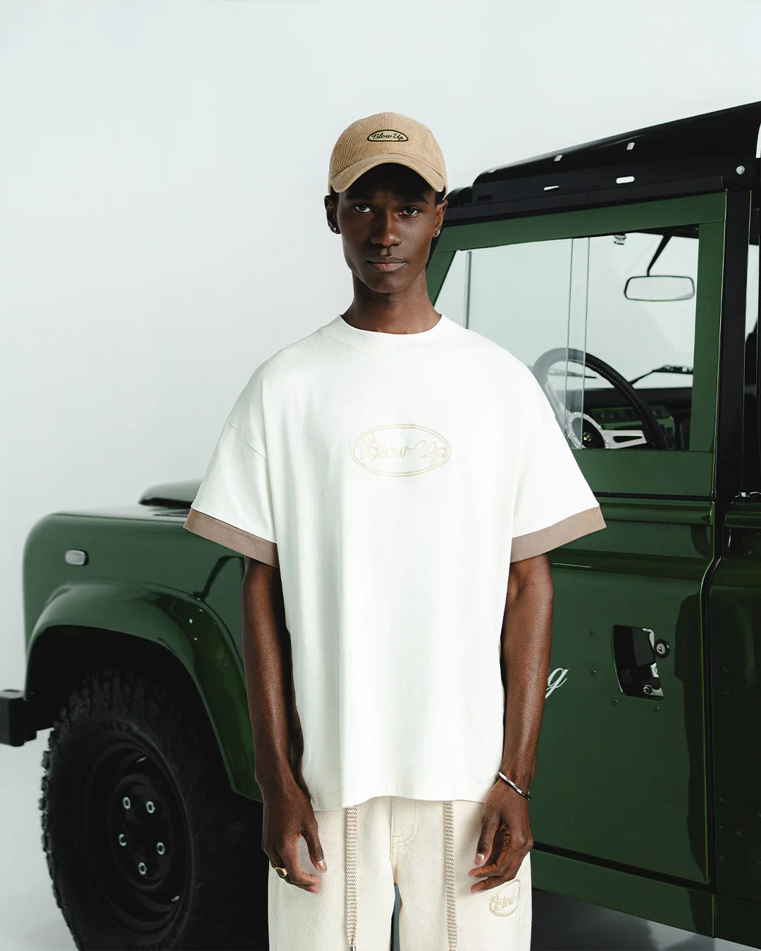 CAMISETA BLOW UP RODEO REGULAR FIT IVORY